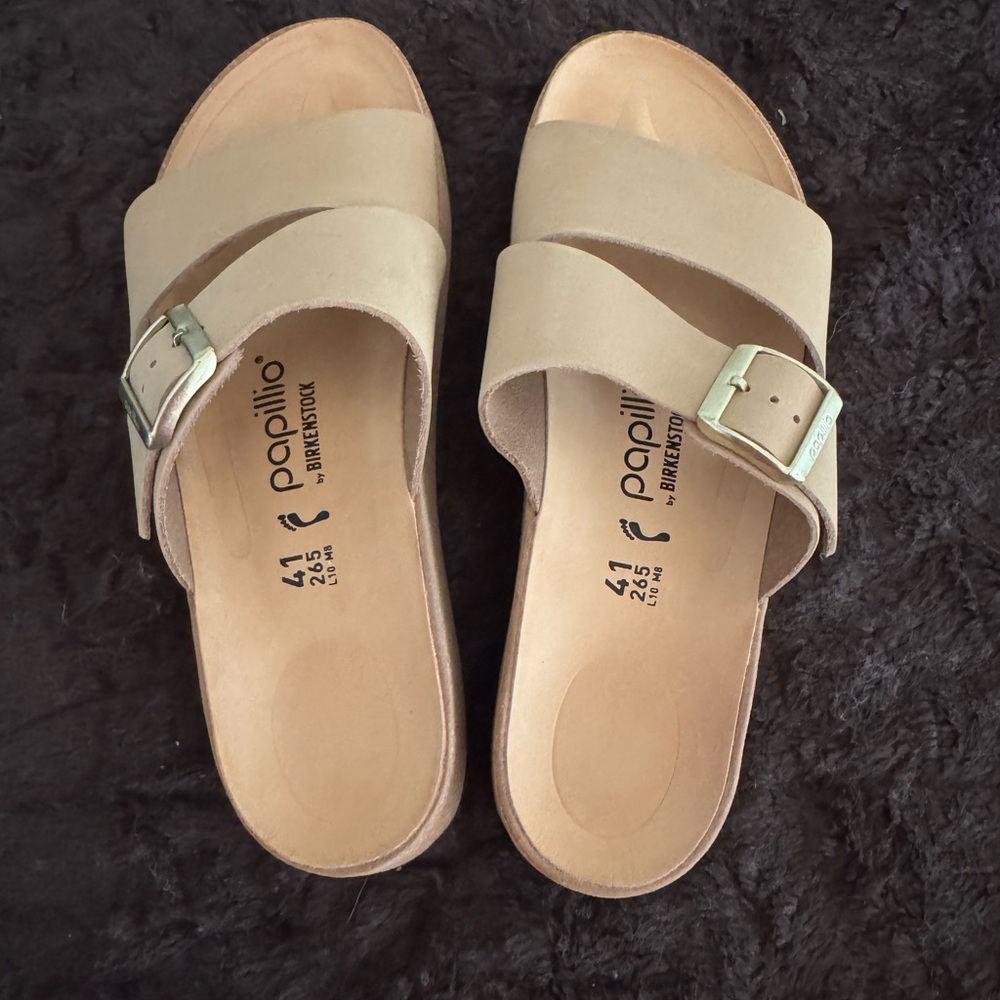 Papillio by Birkenstock Almina Platform Sandal brand new unworn  size 41